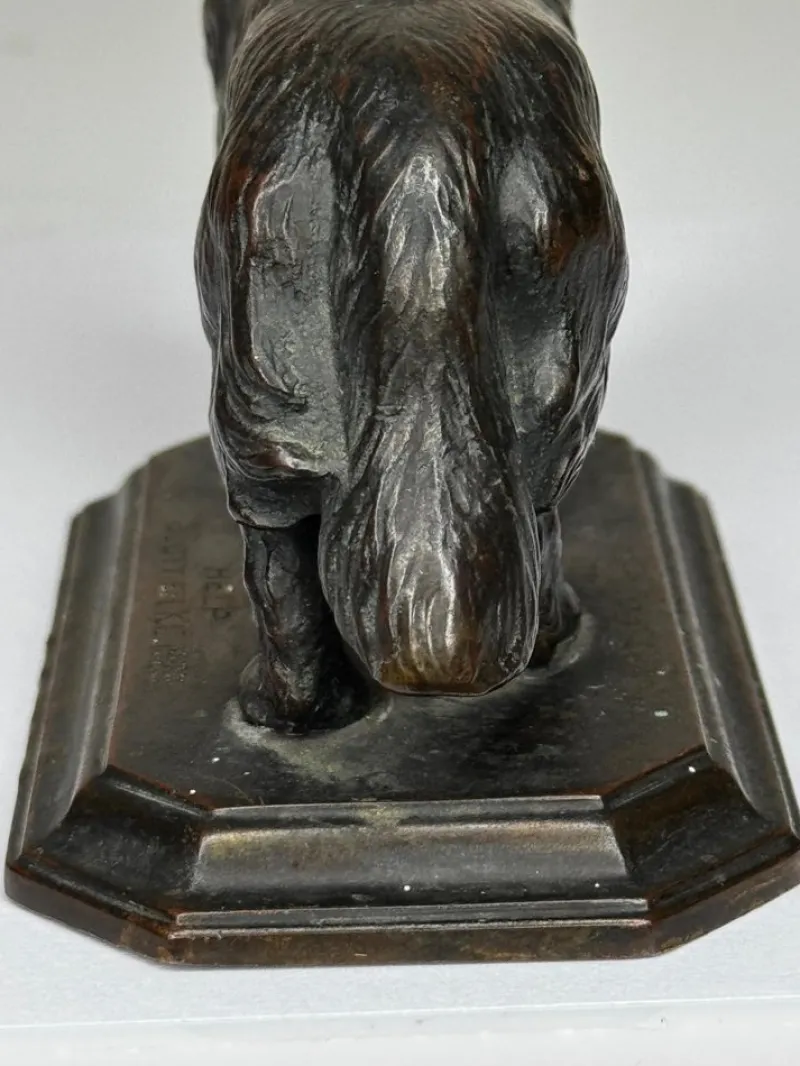 Outlet Pamono Art Deco Newfoundland Marine Rescue Dog, 1925, Bronze