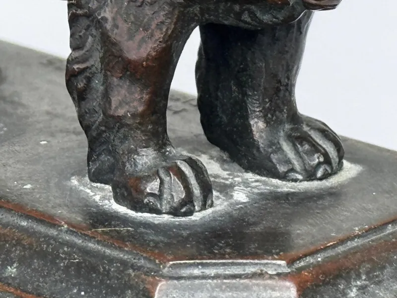 Outlet Pamono Art Deco Newfoundland Marine Rescue Dog, 1925, Bronze