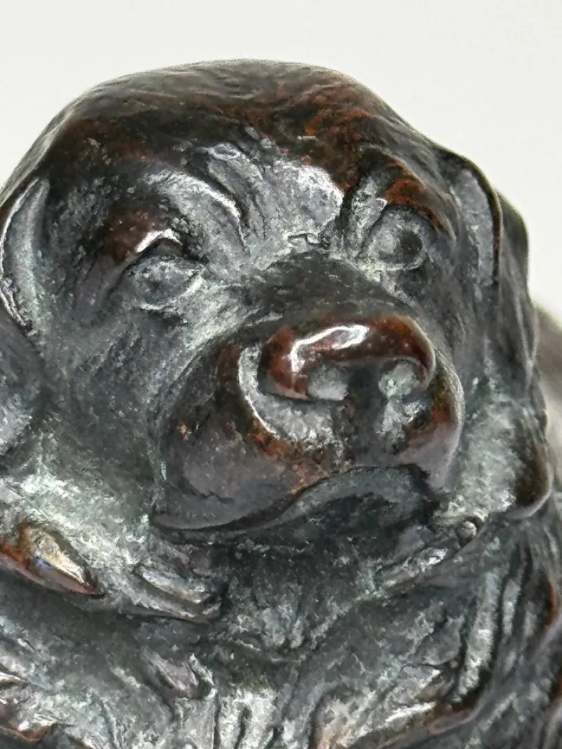 Outlet Pamono Art Deco Newfoundland Marine Rescue Dog, 1925, Bronze