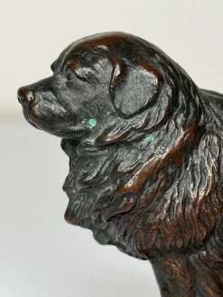 Outlet Pamono Art Deco Newfoundland Marine Rescue Dog, 1925, Bronze