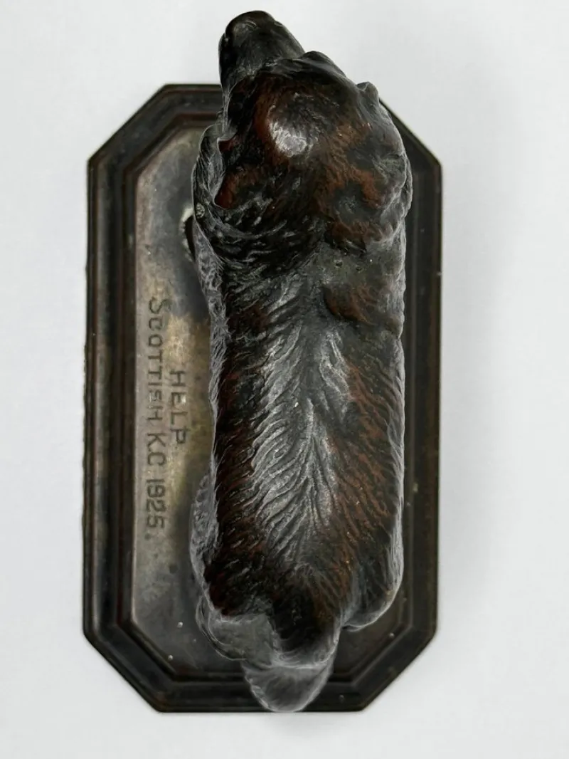 Outlet Pamono Art Deco Newfoundland Marine Rescue Dog, 1925, Bronze
