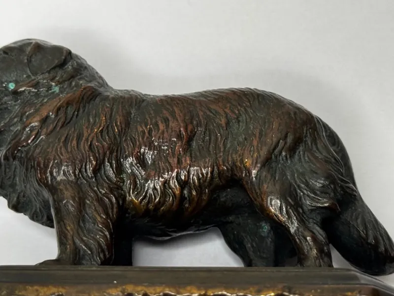 Outlet Pamono Art Deco Newfoundland Marine Rescue Dog, 1925, Bronze