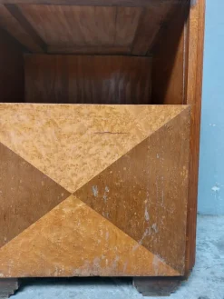 Pamono Art Deco Nightstand in Marble, 1950s><noscript><img width=