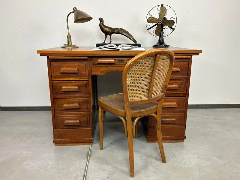Online Pamono Art Deco Office Writing Table, 1930s