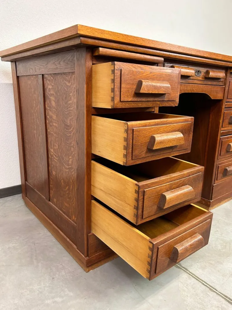Online Pamono Art Deco Office Writing Table, 1930s