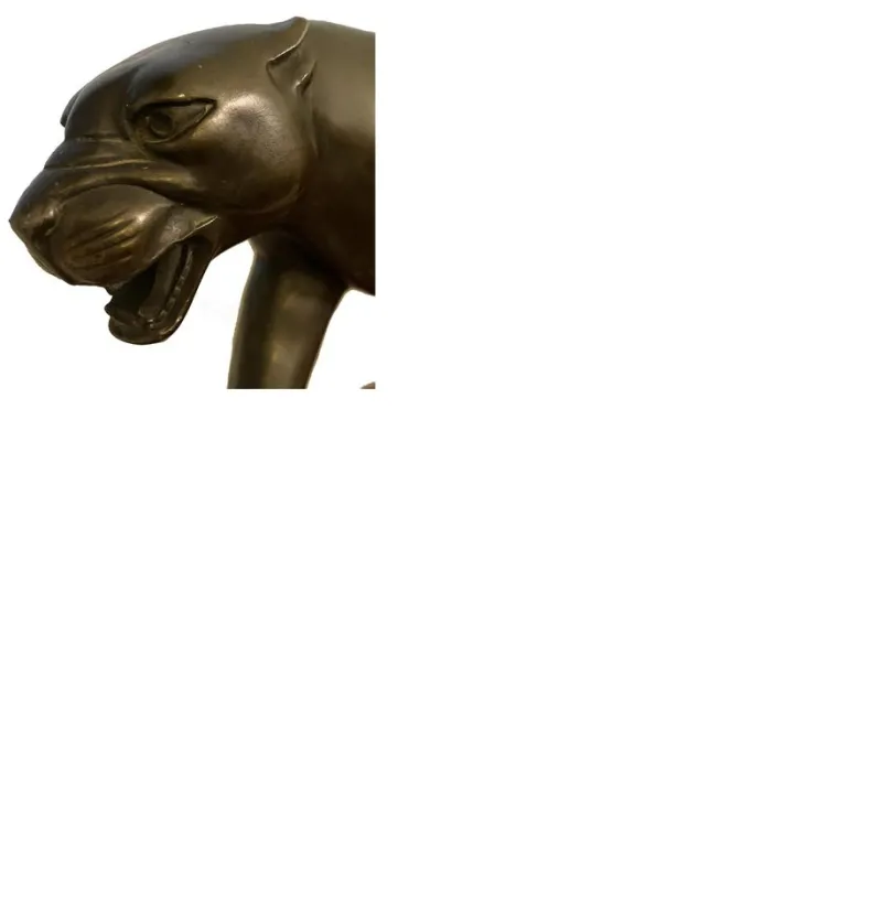 Online Pamono Art Deco Panther, 1920s, Bronze