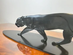 Online Pamono Art Deco Panther Sculpture, 1930s, Bronze
