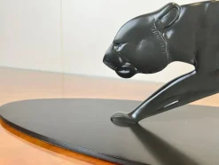 Online Pamono Art Deco Panther Sculpture, 1930s, Bronze