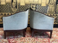 Pamono Art Deco Period Sofa and Armchairs, Set of 3><noscript><img width=