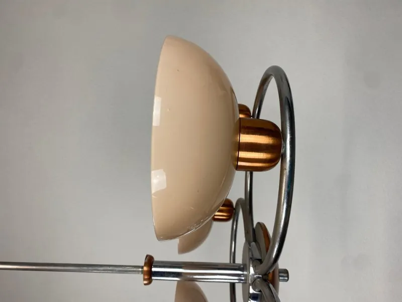 Discount Pamono Art Deco Pink Chandelier, 1930s