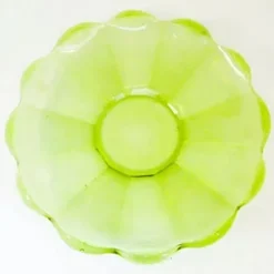 Outlet Pamono Art Deco Plate from Hortensja Glassworks, Poland, 1930s