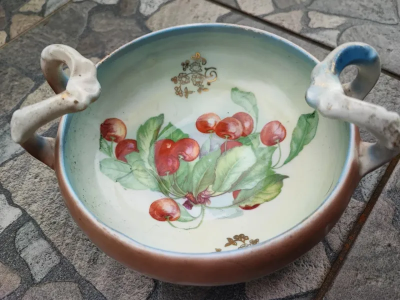 Hot Pamono Art Deco Porcelain Chocolate Box, 1920s