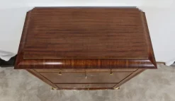 Pamono Art Deco Precious Wood Secretary by Jules Leleu for Maison Leleu, 1940s><noscript><img width=