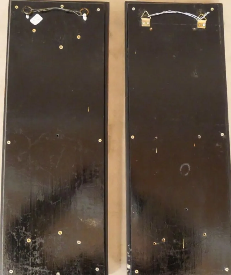 Pamono Art Deco Reliefs with the Nymphs of the Fountain, Early 20th Century, Bronzes, Set of 2> Art Deco