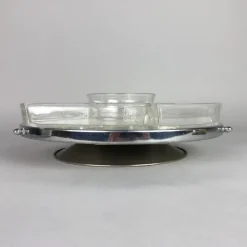 Pamono Art Deco Rotating Tray or Lazy Susan, 1930s> Trays