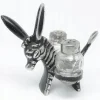 New Pamono Art Deco Salt and Pepper Pot from Herta Baller, Austria, 1930s, Set of 3