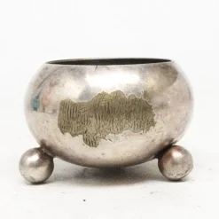 Pamono Art Deco Salt Holder by Wiskemann, Belgium, 1930s