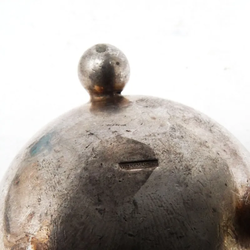 Pamono Art Deco Salt Holder by Wiskemann, Belgium, 1930s