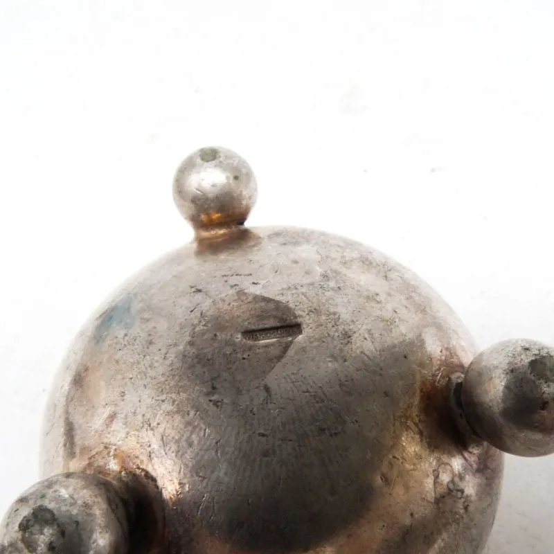 Pamono Art Deco Salt Holder by Wiskemann, Belgium, 1930s