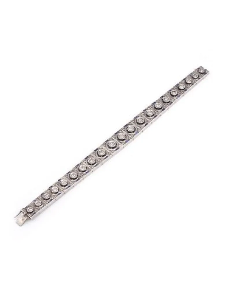 Pamono Art Deco Sapphire Bracelet> Bracelets