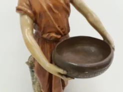 Pamono Art Deco Sculpture of Woman, 1930s><noscript><img width=