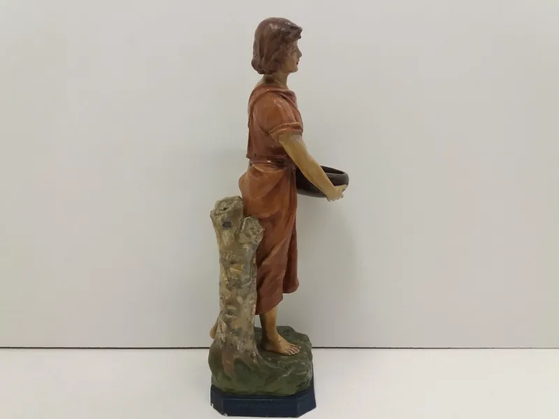 Pamono Art Deco Sculpture of Woman, 1930s> Art Deco