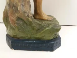 Pamono Art Deco Sculpture of Woman, 1930s><noscript><img width=