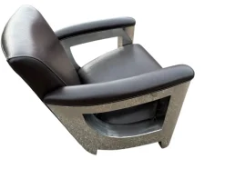 Online Pamono Art Deco 2-Seater Sofa and Club Armchairs, Set of 3