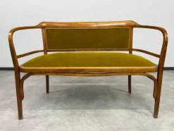 Pamono Art Deco Seating Group by Otto Wagner, 1890s, Set of 5><noscript><img width=