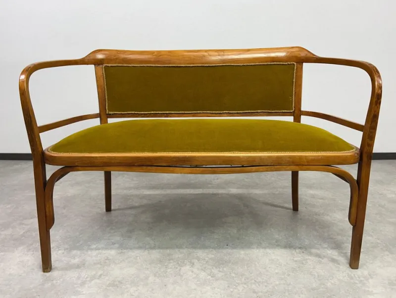 Pamono Art Deco Seating Group by Otto Wagner, 1890s, Set of 5> Living Room Sets