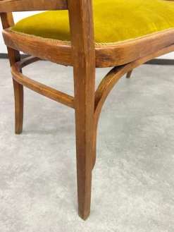 Pamono Art Deco Seating Group by Otto Wagner, 1890s, Set of 5><noscript><img width=