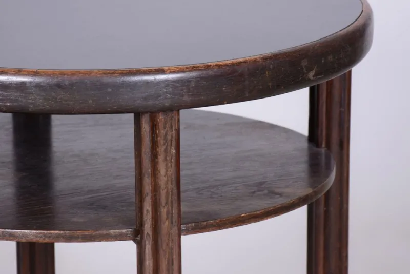 Pamono Art Deco Seating Set attributed to J. Hoffmann for Wiener Werkstätte, Czech, 1910s, Set of 3> Living Room Sets