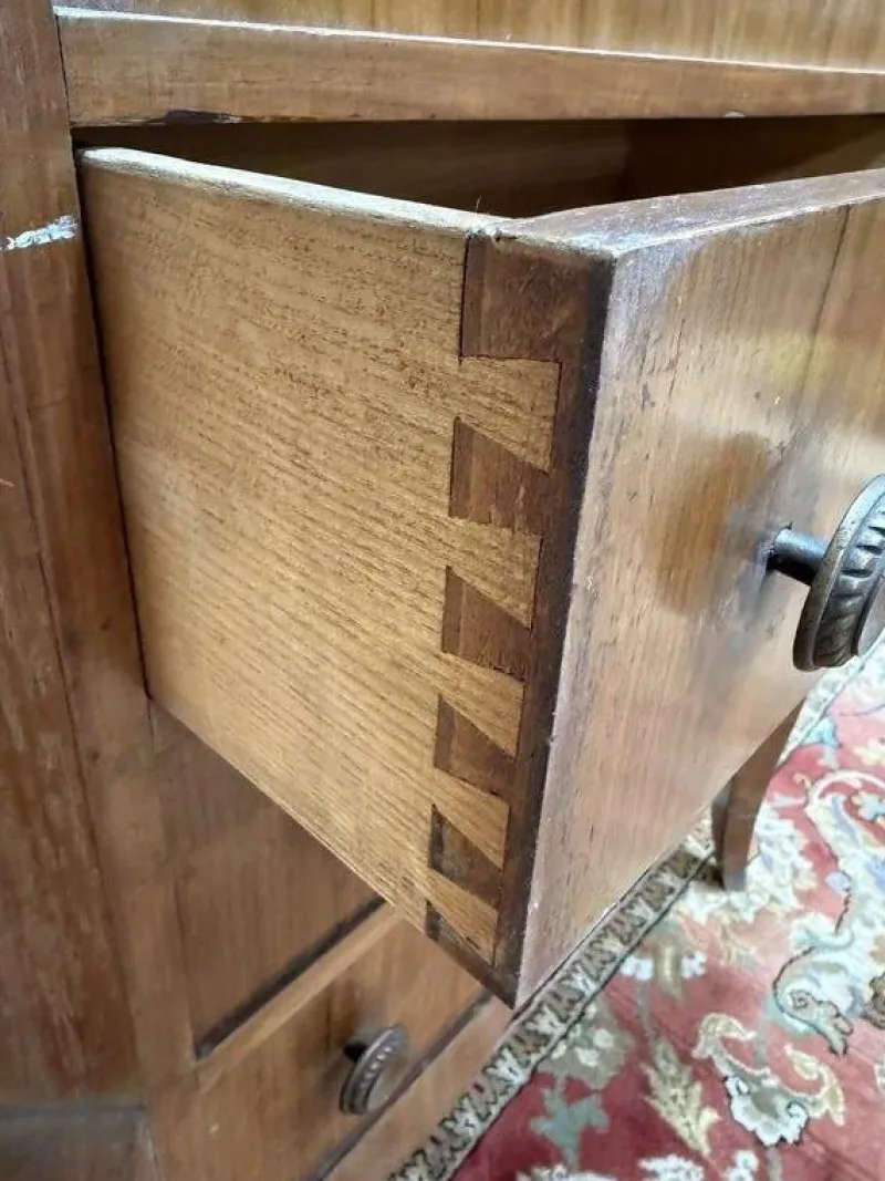 Hot Pamono Art Deco Secretary in Walnut Veneer