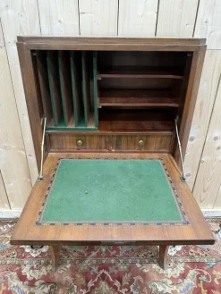 Hot Pamono Art Deco Secretary in Walnut Veneer