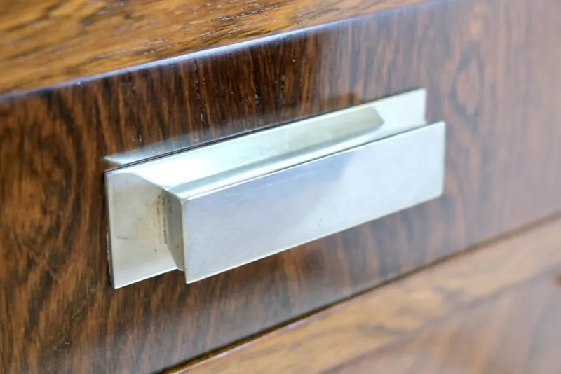 New Pamono Art Deco Secretary with Hidden Locking Mechanism, 1930s