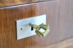 New Pamono Art Deco Secretary with Hidden Locking Mechanism, 1930s
