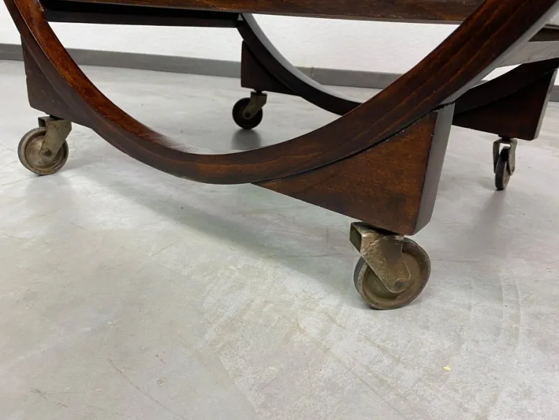 Pamono Art Deco Serving Trolley from Thonet, 1930