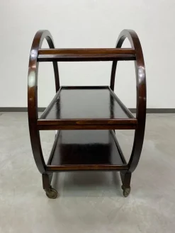 Pamono Art Deco Serving Trolley from Thonet, 1930