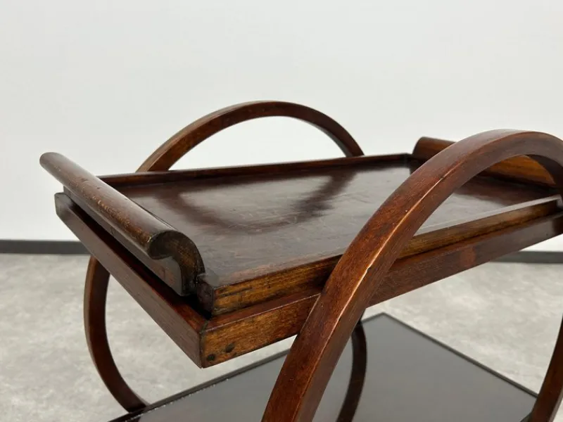 Clearance Pamono Art Deco Serving Trolley from Thonet, 1930s