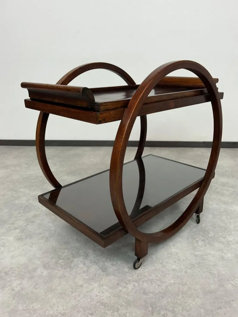 Clearance Pamono Art Deco Serving Trolley from Thonet, 1930s
