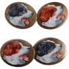 Hot Pamono Art Deco Silver Cufflinks Enameled with Hunting Dogs, 1930s, Set of 2