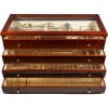 Pamono Art Deco Silver Cutlery Set for 12 in Showcase attributed to Bruckmann &Sons Germany, 1920s, Set of 140> Cutlery & Serving Utensils