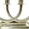 Hot Pamono Art Deco Silver Plated Candleholder from Quist, Esslingen, 1950s