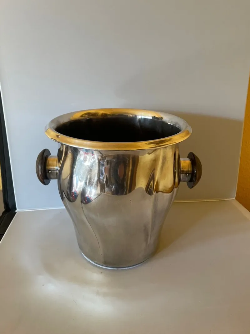 Clearance Pamono Art Deco Silver-Plated Champagne Cooler from WMF, Germany, 1930s