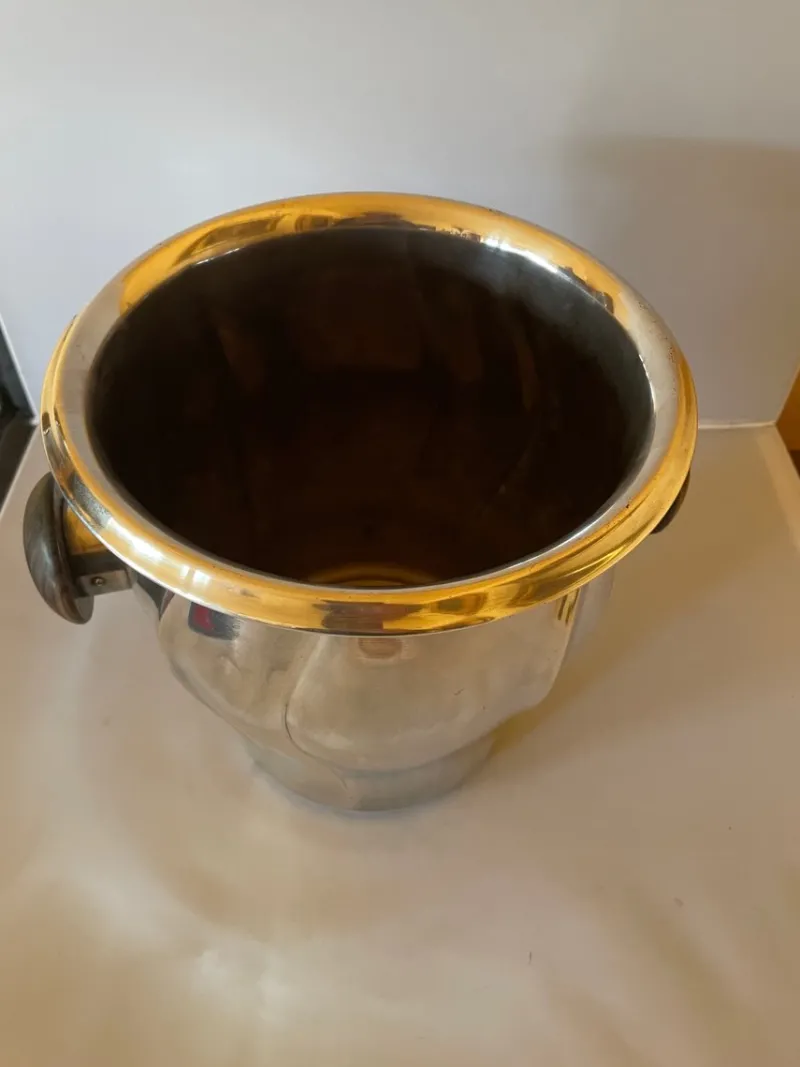 Clearance Pamono Art Deco Silver-Plated Champagne Cooler from WMF, Germany, 1930s