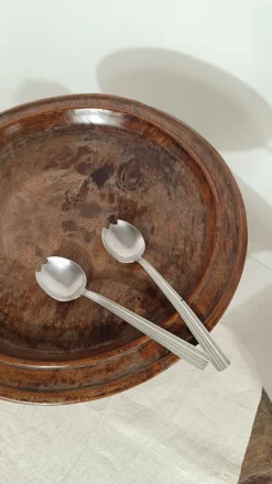 Pamono Art Deco Silver-Plated Flatware by Luc Lanel for Christofle, 1930s, Set of 32> Cutlery & Serving Utensils