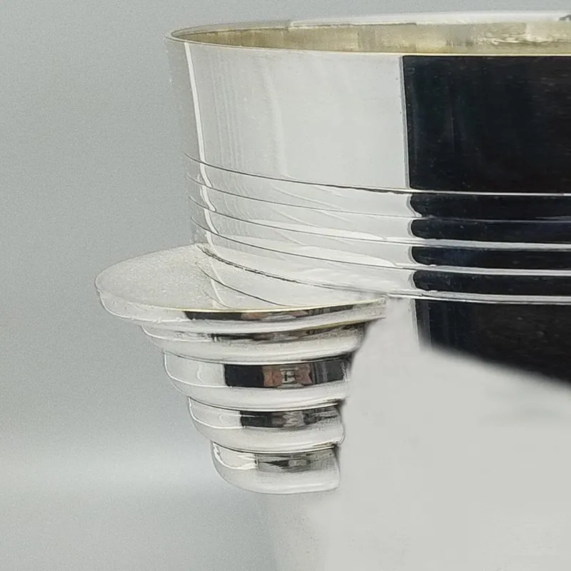 Sale Pamono Art Deco Silver-Plated Ice Bucket from Vuillermet, France, 1930s