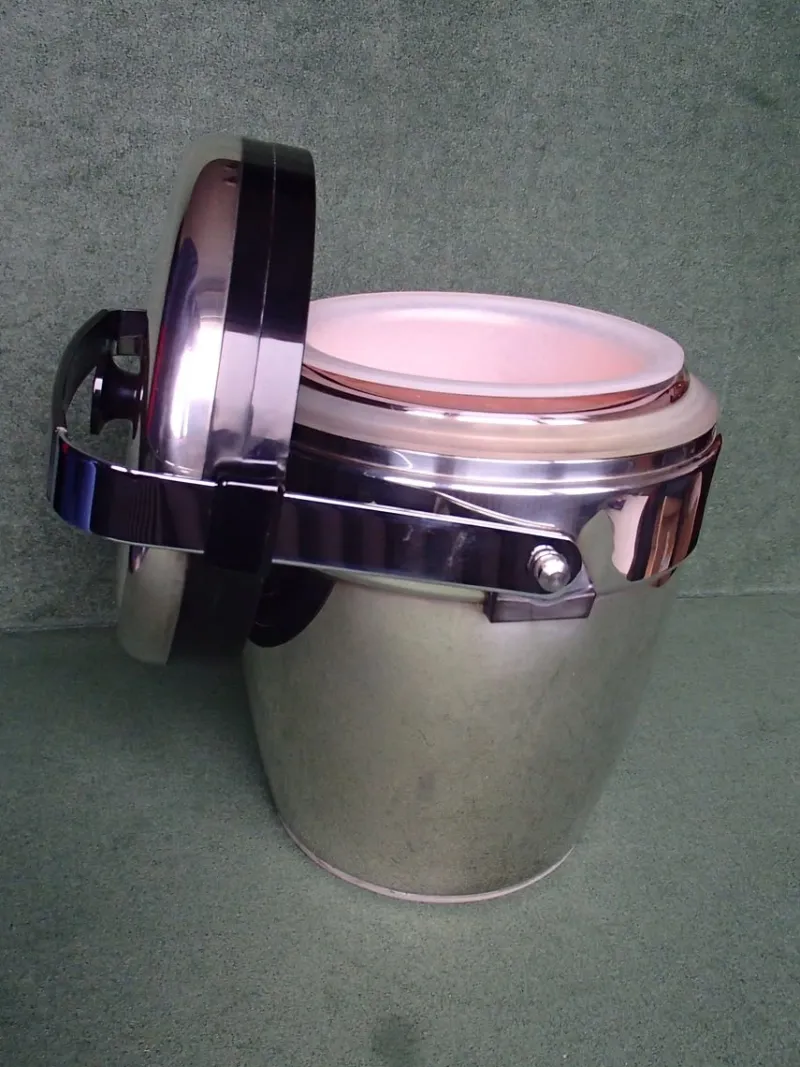 Pamono Art Deco SIlver-Plated Ice Bucket with Insert from Erhard, 1940s> Ice Buckets & Wine Coolers