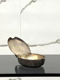Online Pamono Art Deco Silver-Plated Sugar Bowl attributed to Gio Ponti for F.lli Calderoni, 1930s
