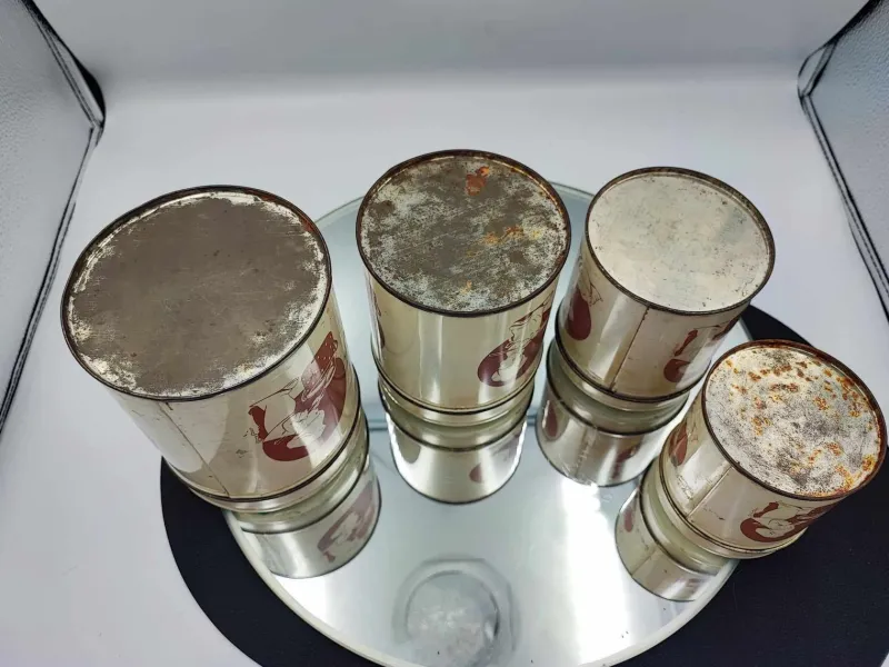 Pamono Art Deco Spice Containers, Set of 4